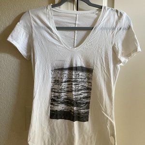 Lulu Lemon tee, size 4